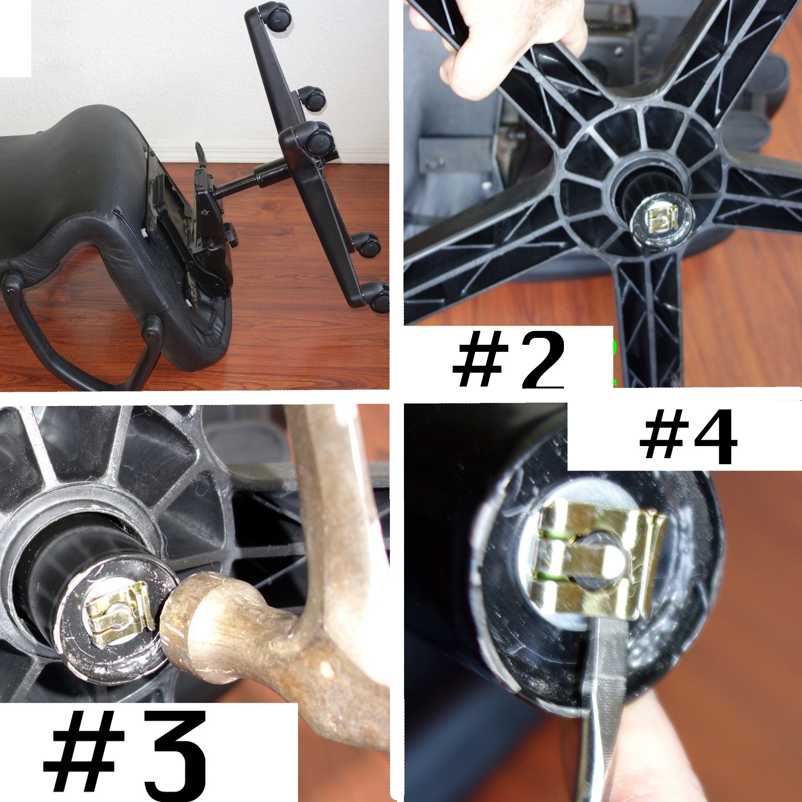 Office Chair Gas Cylinder Removal Tool Pneumatic Spring Separator