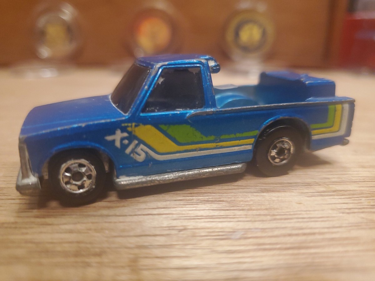 1984 MATTEL HOT WHEELS X 15 PICK-UP TRUCK HONG KONG Rear Flip
