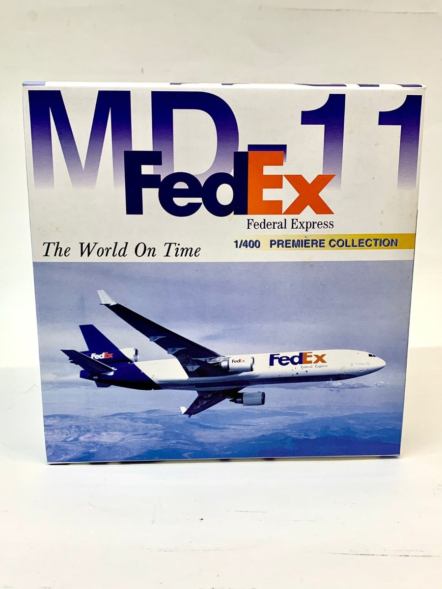 【希少！非売品FedEx MD-11 模型 1:400 ダイキャスト製／箱付き】 Amazon | Phoenix 1/400 完成品 FOR FedEx Express MD-11F
