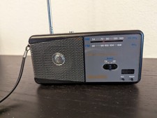 Belwood 2 Band Am Fm Radio Model 835 With Clock Antenna WORKS
