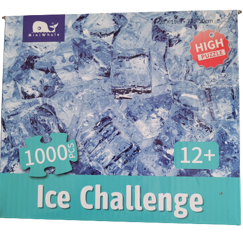 Ice Challenge Puzzle Family Fun Jig Saw Jigsaw 1000 Pieces Teen Adult Hard 28x19 - Afbeelding 1 van 16