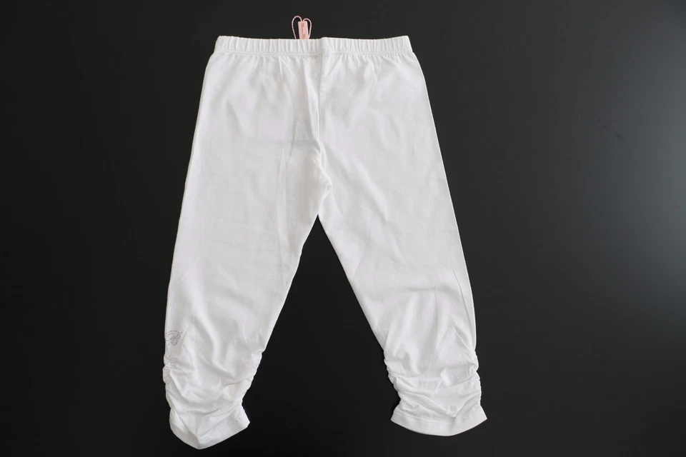 LEGGINS BAMBINA  "MISS BLUMARINE" 407LG50 BIANCO (TAGLIA: 6 ANNI) (-50%) Foto 2 de 4