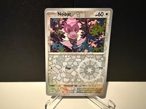 Noibat 090 2025 Pokemon Prismatic Evolutions Reverse Holo Card NM+
