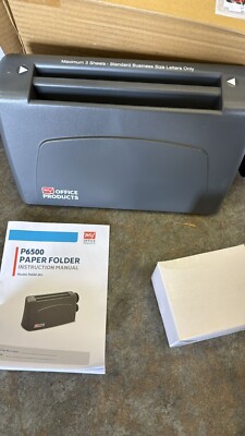 MARTIN YALE P6500 DESKTOP PAPER FOLDING UNIT