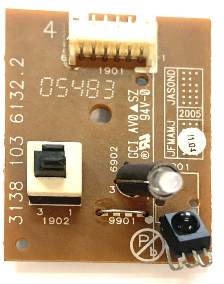 Placa Sensor LED PHILIPS MAGNAVOX Ir 3138 103 6132.2 para 20MF500T/17 Foto 2 de 2