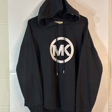 Michael Kors Black pullover hoodie, Size L.