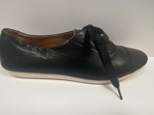 Clarks Damenschuhe schwarz UK 8 D FEATURE SHOW Schnürschuhe Leder flach Artisan EU 42 - Bild 7 von 10