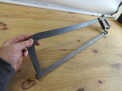 Antique C Disston Bone? Meat? Hack Saw LONG! No. 4