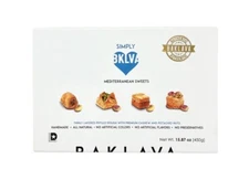Simply Baklava  Mediterranean Bite Size Sweets 450 Gr