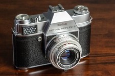 Kodak RETINA REFLEX S c.1960 Schneider Kreuznerach Retina Xenar f:2.8 50mm Lens