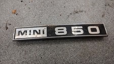 MINI 850 BOOT BADGE DECAL ORIGINAL