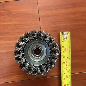 Heavy Duty Knotted Wire Cup Brush Item B7