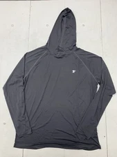 Telaleo Mens Grey Athletic Hoodie Size XL