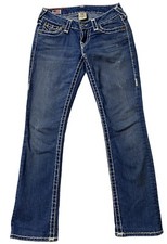 24 26"X26.5" True Religion World Tour Billy Super T Made in USA Jeans Denim