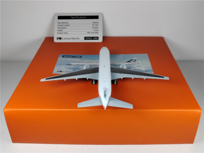 1:400 JC Wings CATHAY PACIFIC BOEING B777-200 Passenger Airplane