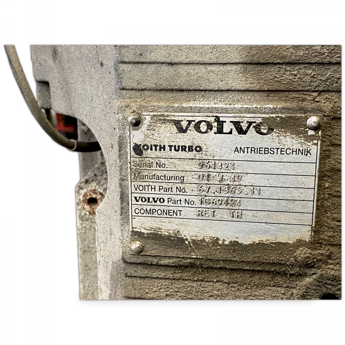 3190163 + 1673728 Gearbox EGS-V, EGS-VR G8EGSH VOLVO B12 1795384 