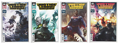 29 B Variants Mattina Covers  DC 2018 NM+ 28 Justice League of America JLA  26