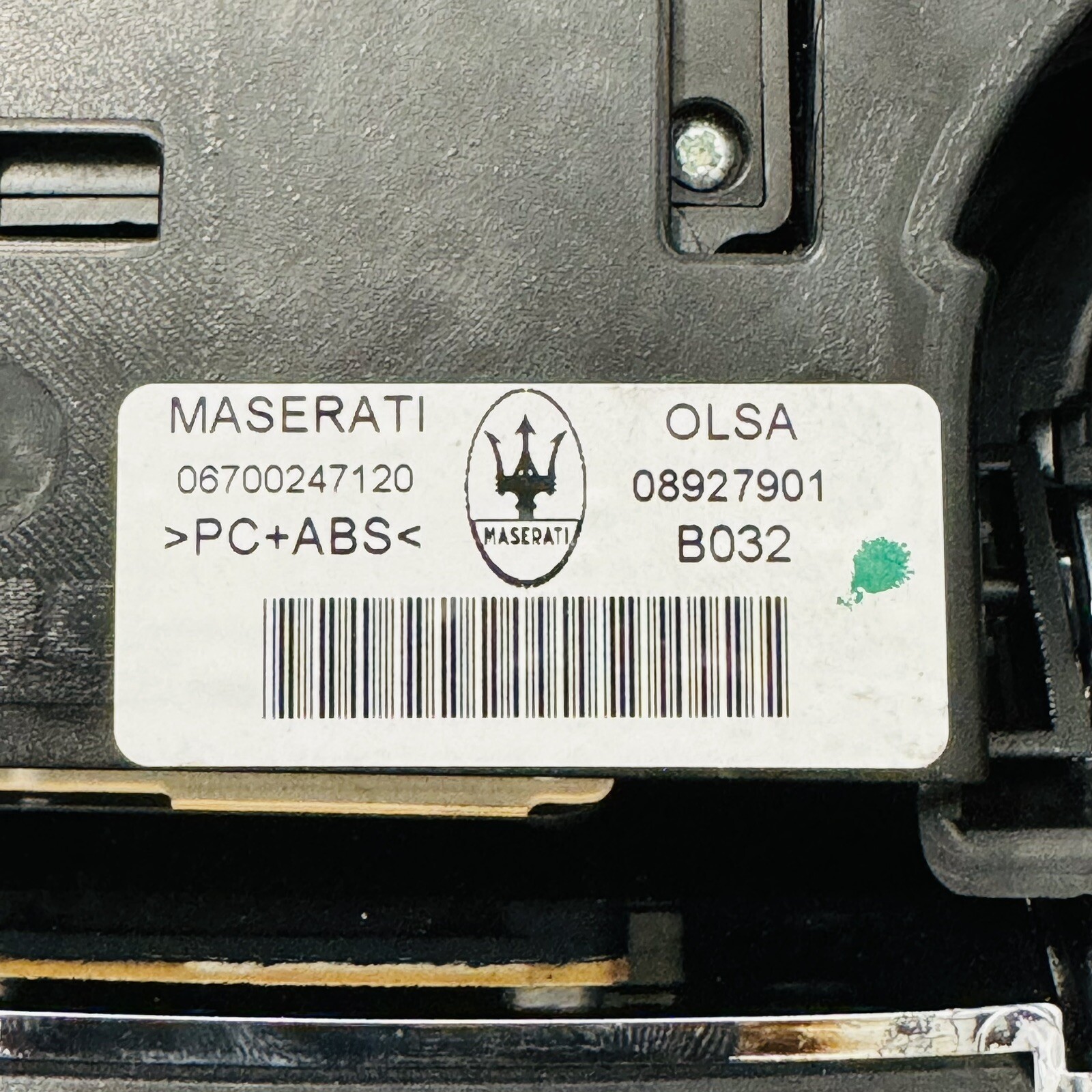 ✅ 2014-2019 MASERATI GHIBLI UPPER OVERHEAD DOME READING LIGHT LAMP OEM