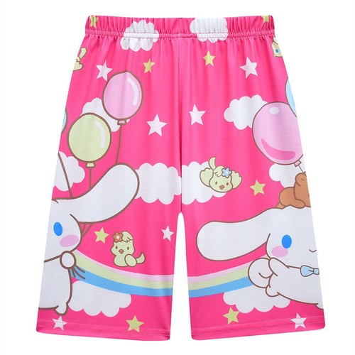 Cinnamon dog 3-10-year-old girls' sleepwear set, boys' short sleeved casual set - Picture 20 of 26