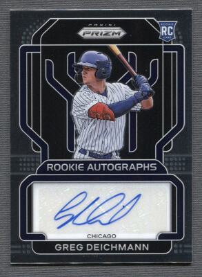 2022  Panini Prizm Rookie Autographs #RA-GD Greg Deichmann RC