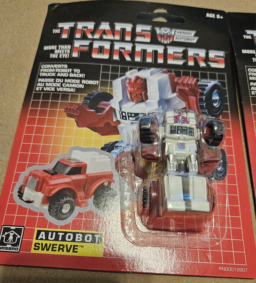 Transformers G1 Walmart Reedición Autobot Bumblee & Swerve Minibots Hasbro Nuevo en Caja Foto 3 de 4