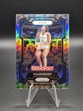 2024 WNBA Prizm Monopoly - Kalani Brown - GO Refractor Prizm #47 Dallas Wings