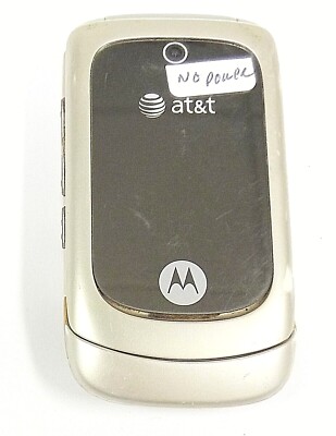 Motorola Moto ROKR / EM330 - Titanium Silver ( AT&T ) Cellular Phone
