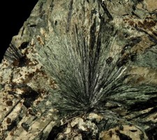 AEGIRINE  sun crystals  & EUDIALYTE --- Russia KOLA PENINSULA Lovoziero /pc388