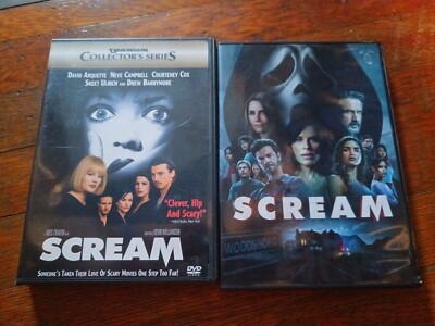 Scream (DVD, 1996) & Scream (DVD, 2022) Fast Shipping 717951000835