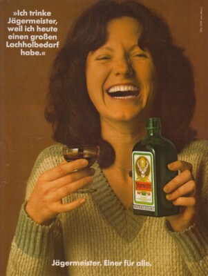 Jägermeister #1539 - Reklame Werbeanzeige Original-Werbung 1978