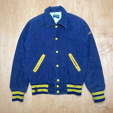 Vintage Holloway Corduroy Youth Large St Pius Atlanta Collared Jacket