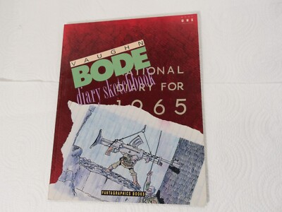 Vaughn BODE ~ DIARY SKETCHBOOK  V. 1 ~ Graphics Novel PB 1990 1st Ed./1st Print