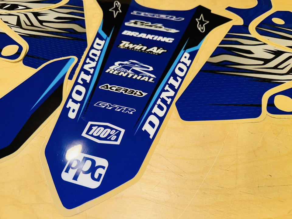 YZ125 YZ250 YAMAHA YOT Gráficos Se Adapta 2002-2021 Restyle Plastics Stock 2015-2021 Foto 2 de 4