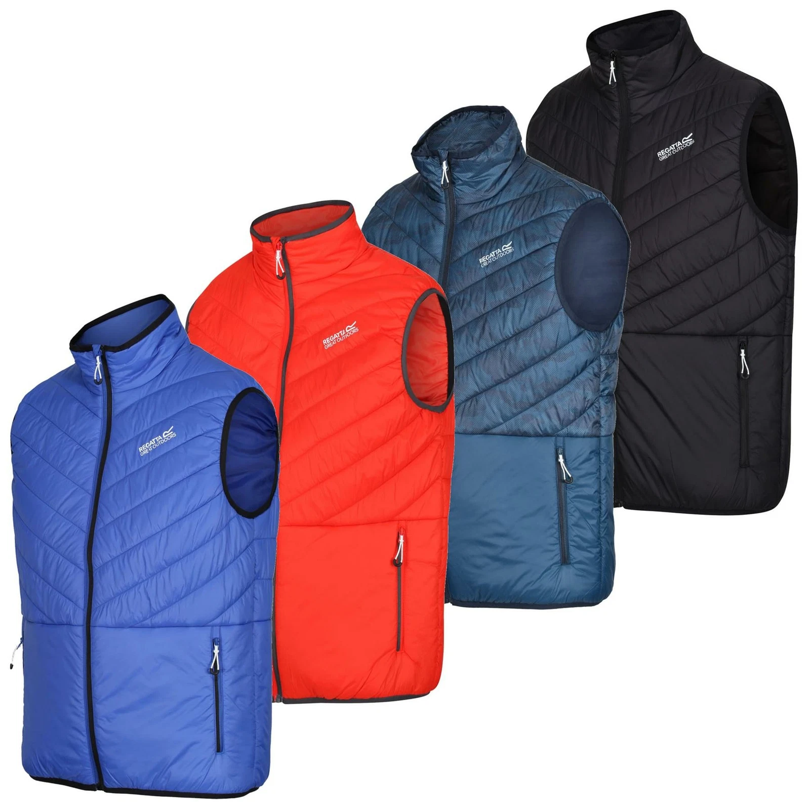 Regatta Mens Freezeway Insulated Bodywarmer Vest Quilted Baffle Padded Gilet
Opens in a new window o