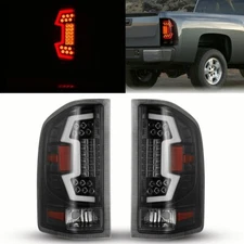 LED For 2008-2014 Chevy Silverado 2500 3500  Tail Lights Sequential Turn Signal