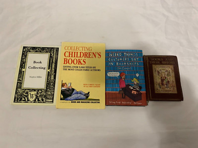 4x Books Collecting Children's Books & Their History Weird Things Customer Say