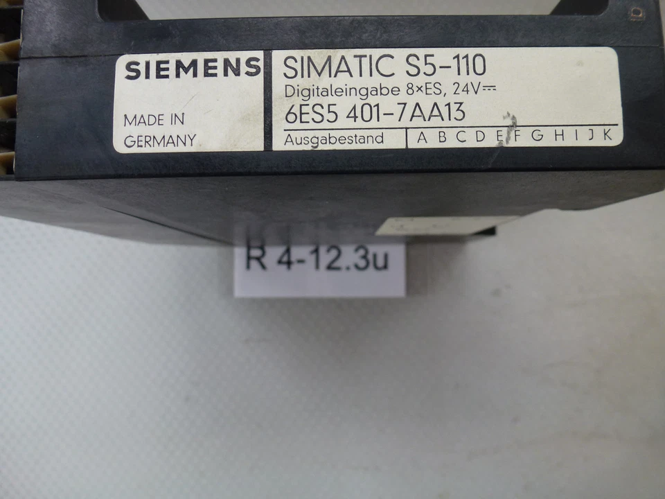 Siemens 6ES5401-7AA13, Siemens 6ES5 401-7AA13, Simatic S5-110 - Image 2 of 2