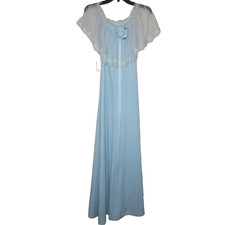 Barri Protas Young Reflections Women's Junior's Vintage 80s Maxi Prom Dress S B3