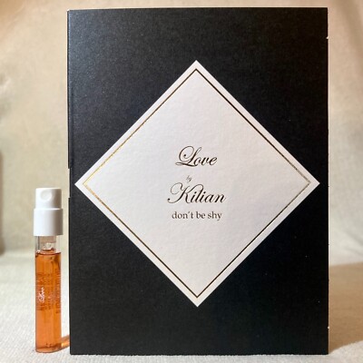 Kilian Love, Don't Be Shy Eau de Parfum Sample Spray .05oz, 1.5ml New in Card