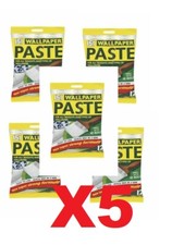 5 X Bag Of Wallpaper Paste 12 Pint Bag Wallpaper Paste 10 rolls of wallpaper