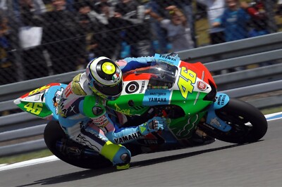 Valentino Rossi signed ltd edition art print of 250 2007 special