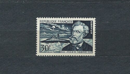 JULES VERNE - 1955 YT 1026 - STAMP NEW** MNH - Picture 1 of 2