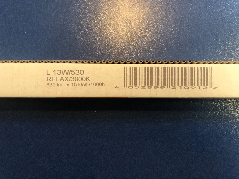 OSRAM Leuchtstofflampen 13W/530 RELAX Leuchtstoffröhre T5 Durchmesser 16 x 517mm - Bild 2 von 3