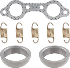 Carbbia Exhaust Gasket and Spring Rebuild Kit Polaris 7041687, 7041789 (S1)