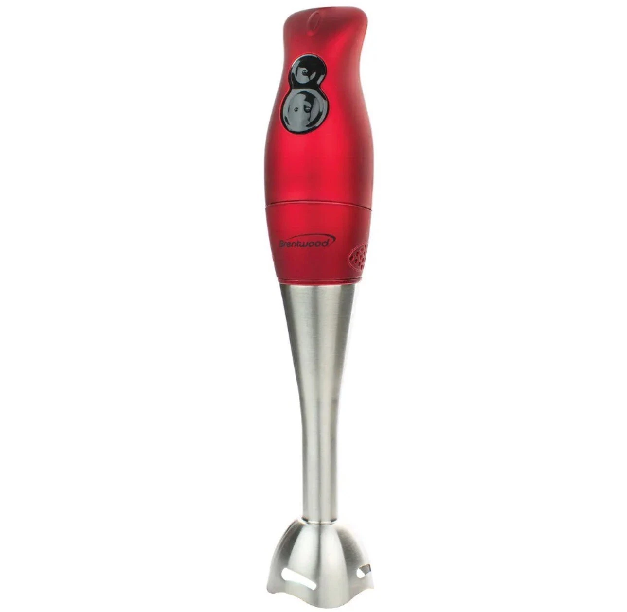 Brentwood 2-Speed Corded Hand Blender (Red)
