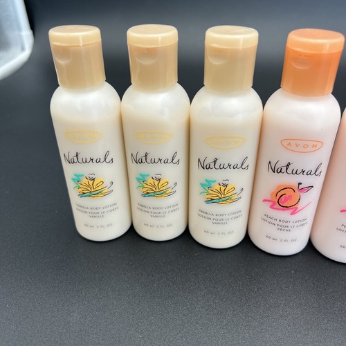Menge 9 versiegelt Avon Naturals Sorte Mini kleine Größe Hand- & Körperlotion 2 Unzen - Bild 4 von 7
