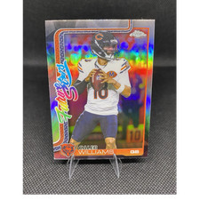 Topps 2025 Chrome Future Stars Refractor Caleb Williams #FS-1 Chicago Bears NFL