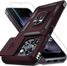 Motorola Moto G Power 5G 2025 Case Ring Kickstand Holder Shockproof Phone Cover