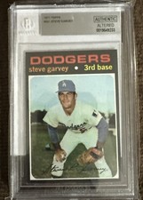 1971 Topps Steve Garvey #341 (Rookie) Dodgers Baseball Card. BVG Authentic