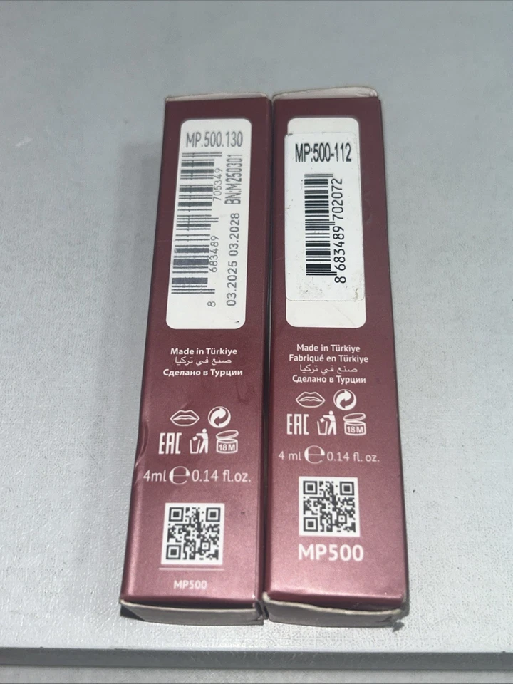 2 New Volumizing Matte Long Lasting Lipgloss Nude & Pink Miss 2M - Image 2 of 4